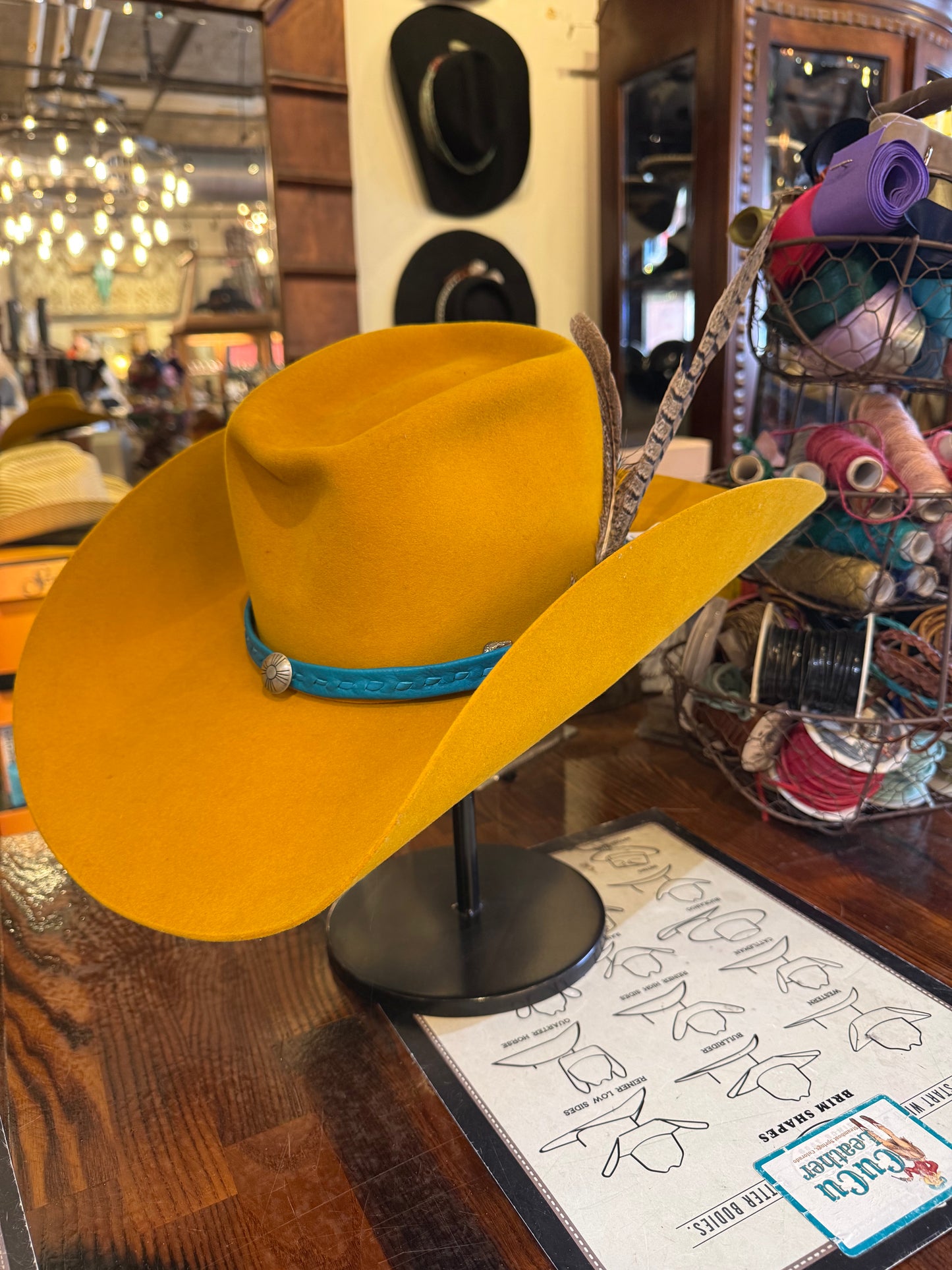 Atwood 7X Hat - "Mustard"