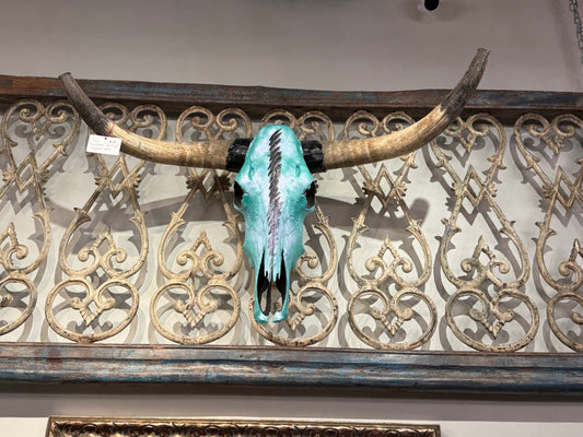 Warhorse Painting - Longhorn Skull