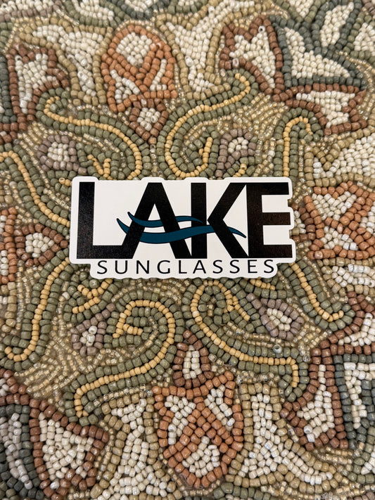 Lake Sunglasses Emblem Sticker