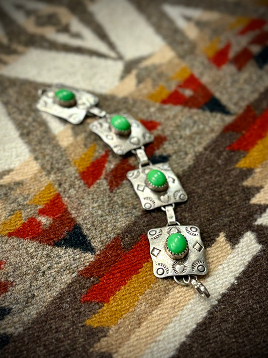 Green Concho Bracelet