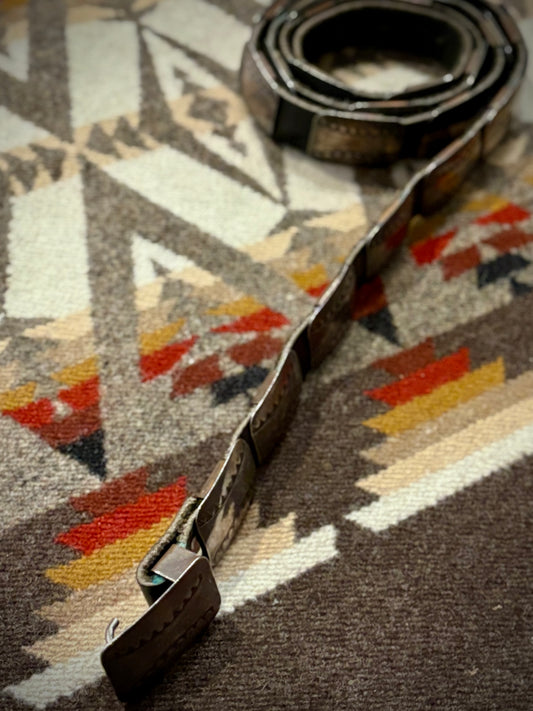 Small Rectangle Concho Belt