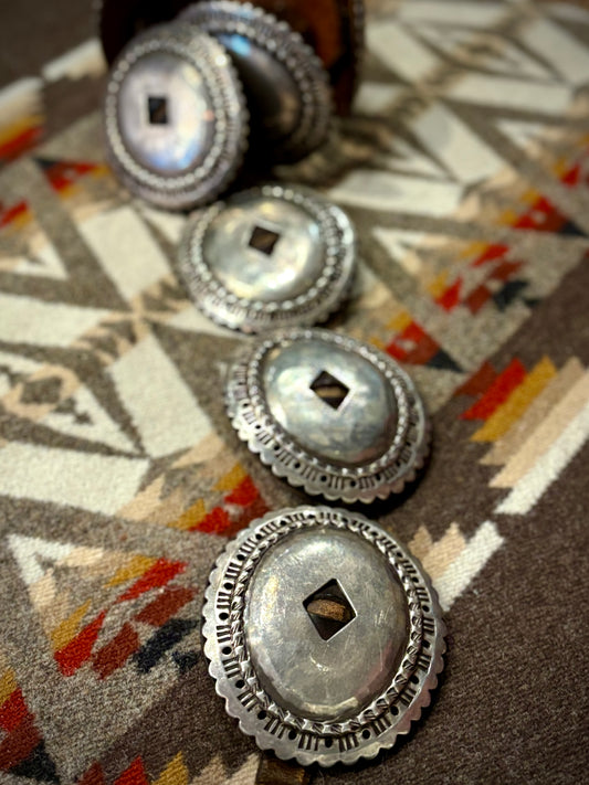 1920's Antique Concho Belt