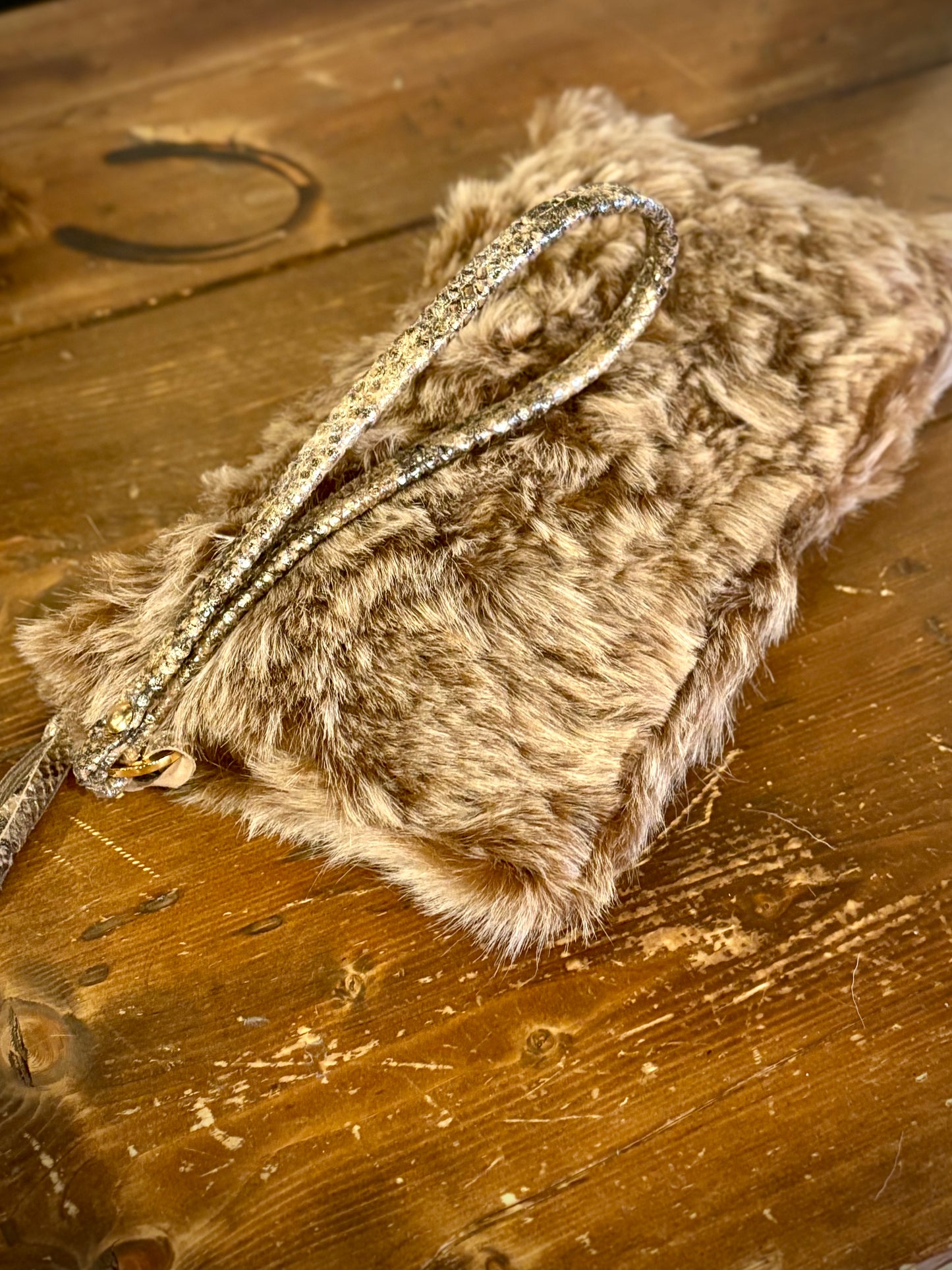 Fur Clutch- Trulli Leathers