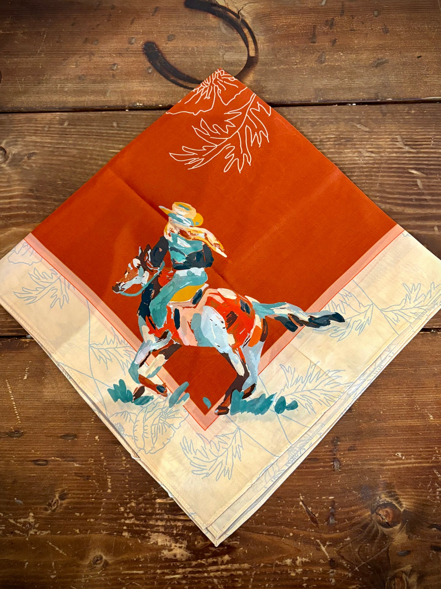 Poppy Cowgirl Wild Rag