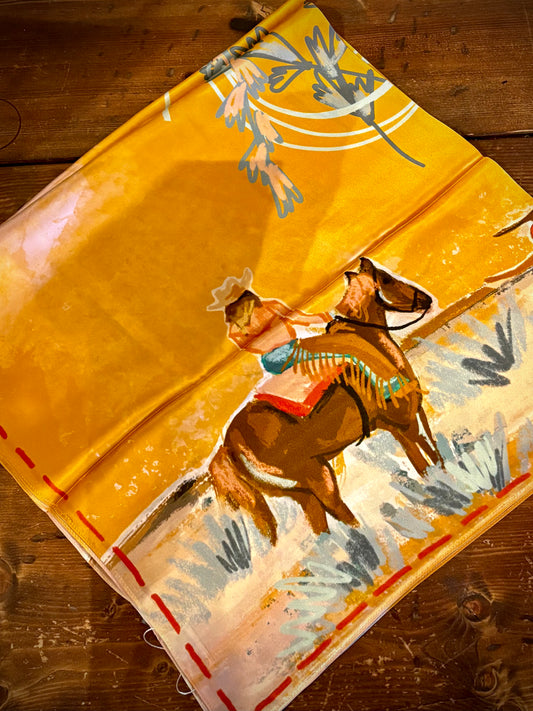 Large Open Range Cowgirl Wild Rag