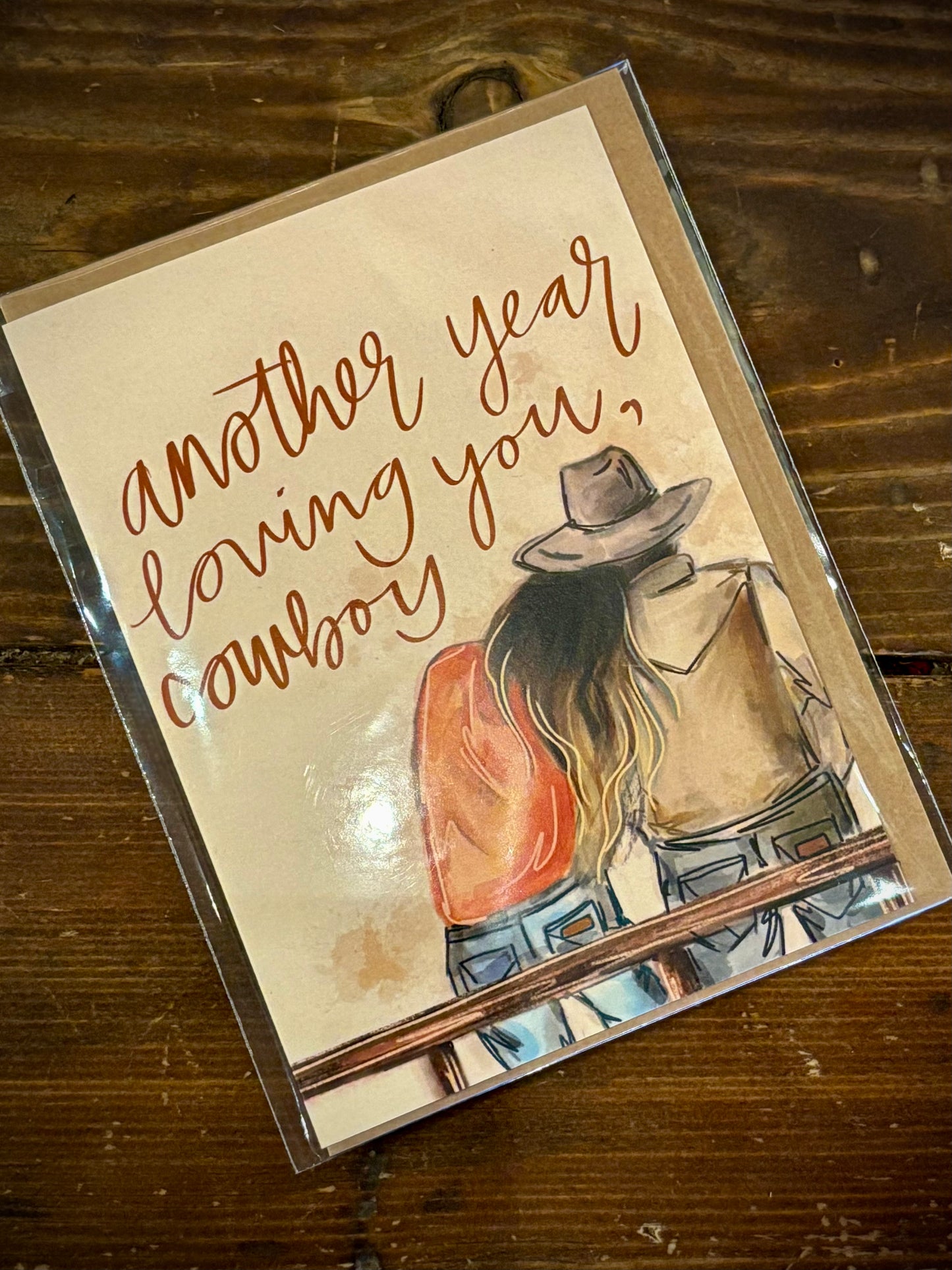 Another Year Loving You, Cowboy Card