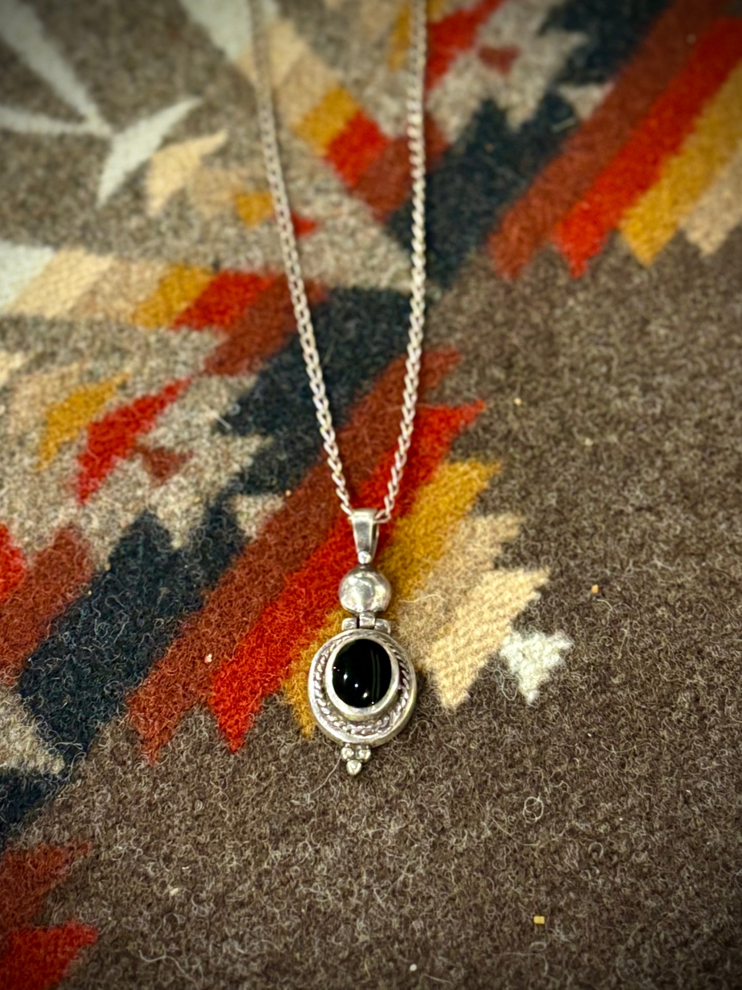 Simple Onyx Necklace