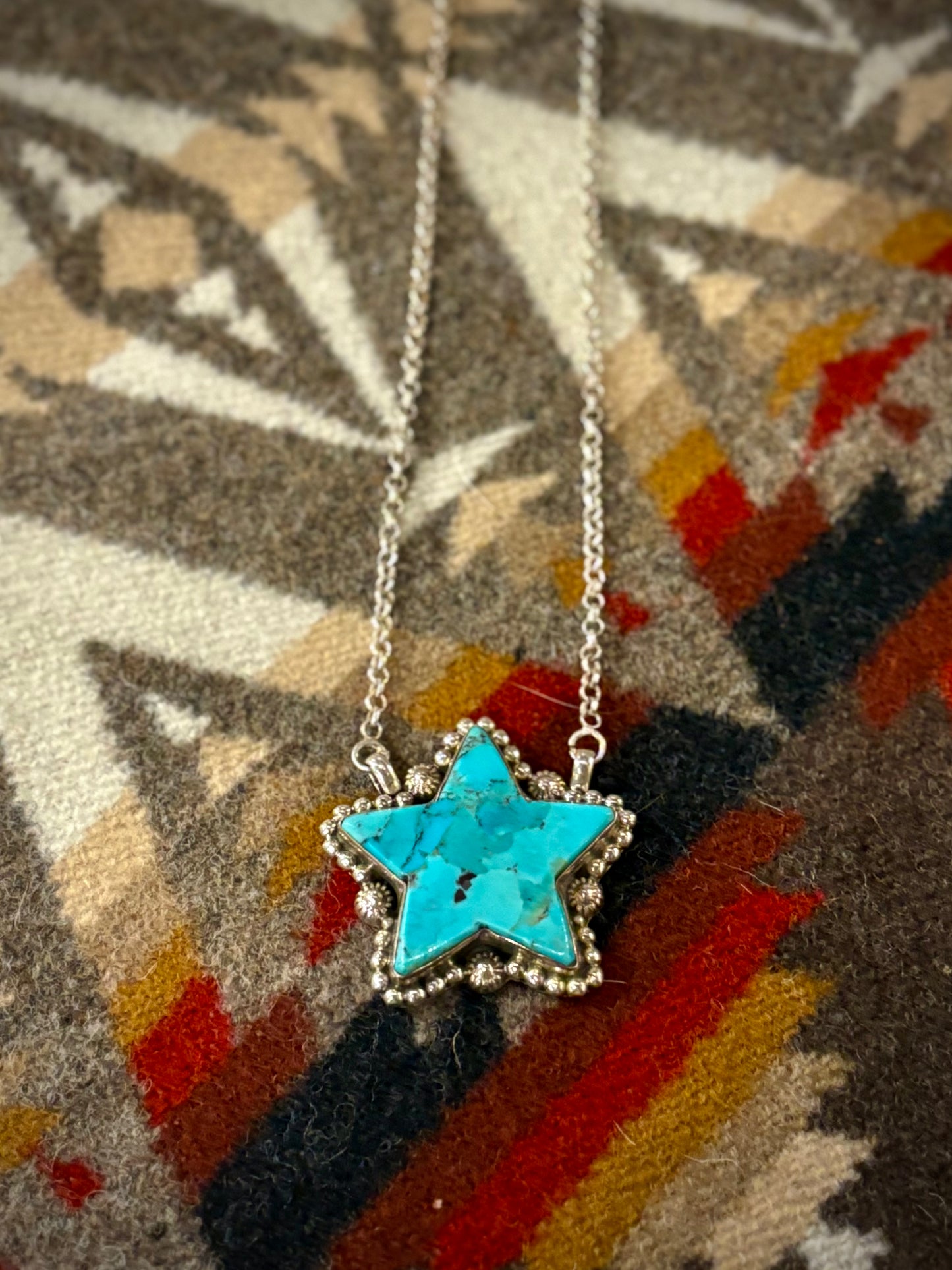Turquoise Star Necklace