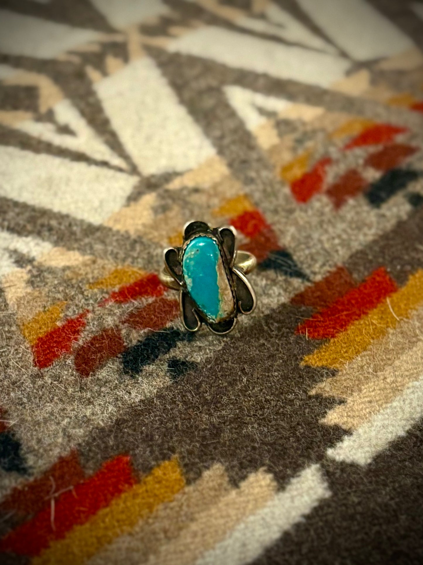 Navajo Sterling and Turquoise Ring