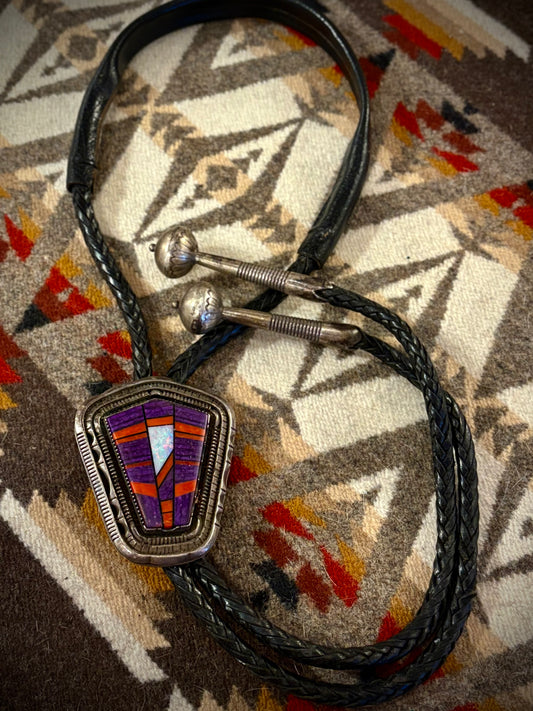 Henry Calliaito and Paul Yellowhorse Bolo Tie