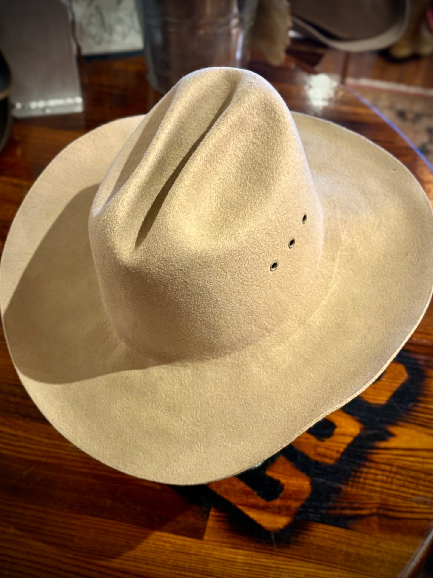 Vintage Chris Eddy Montana Cowboy Hat