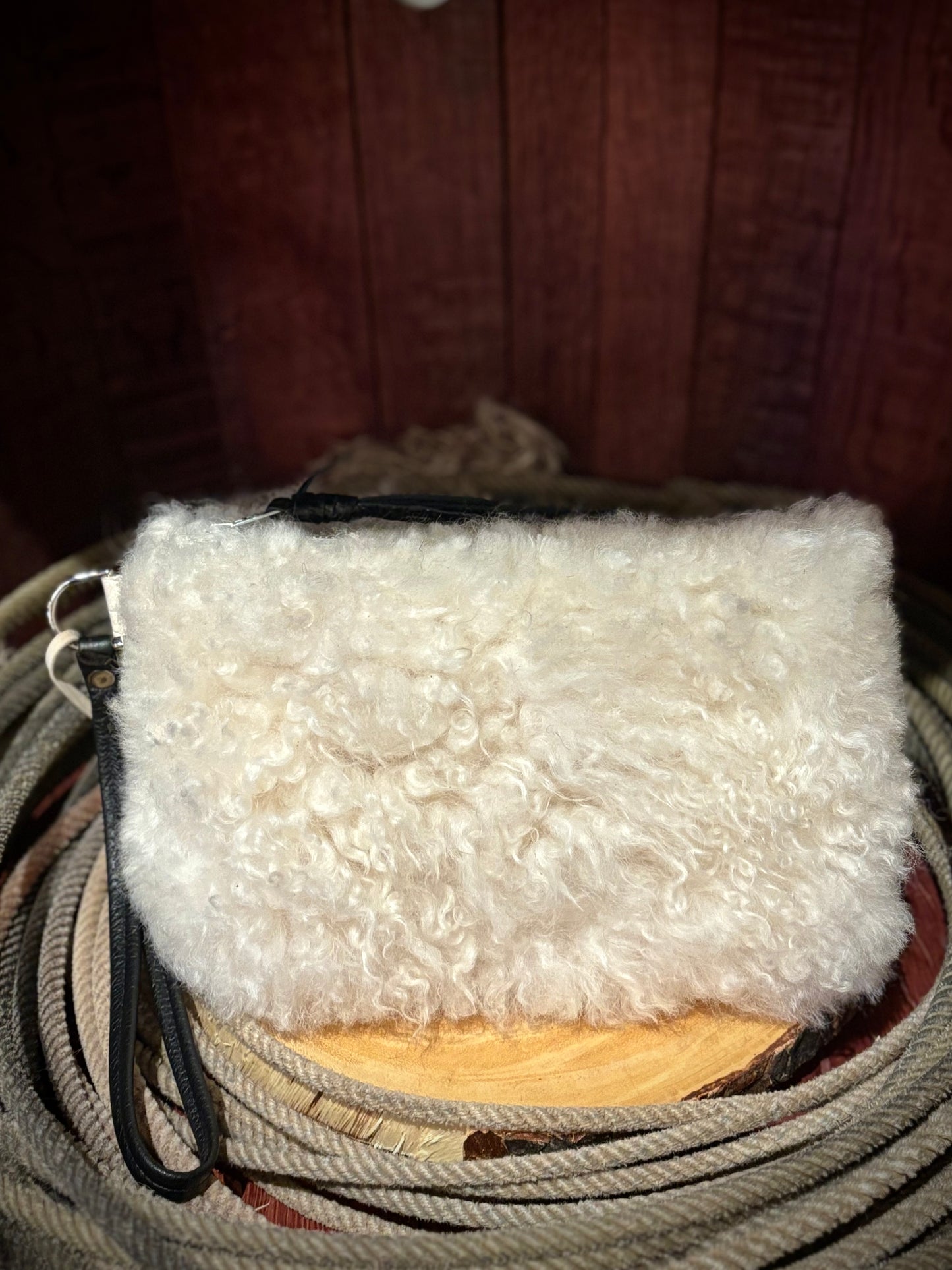 Fur Clutch- Trulli Leathers