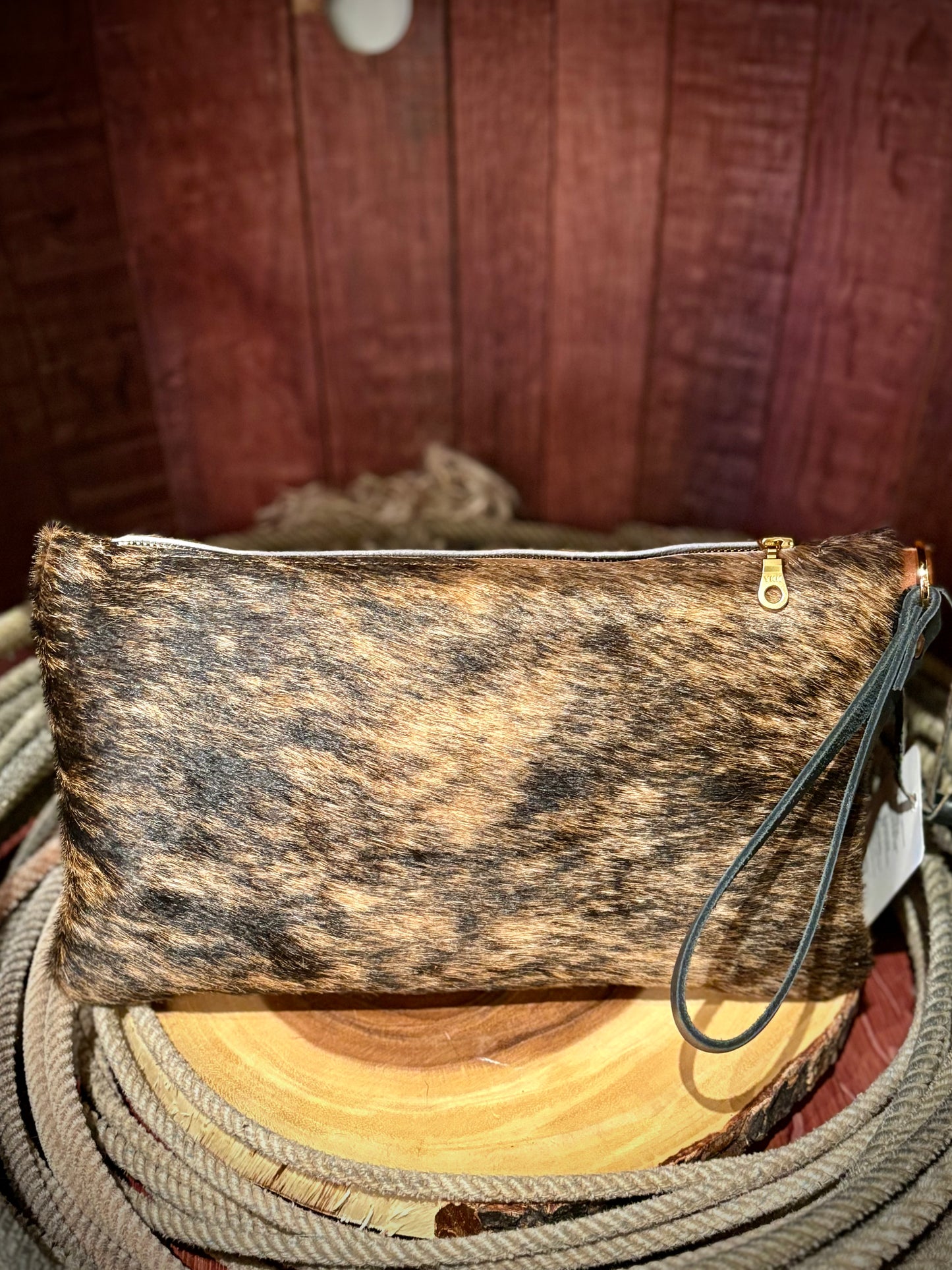 Fur Clutch- Trulli Leathers