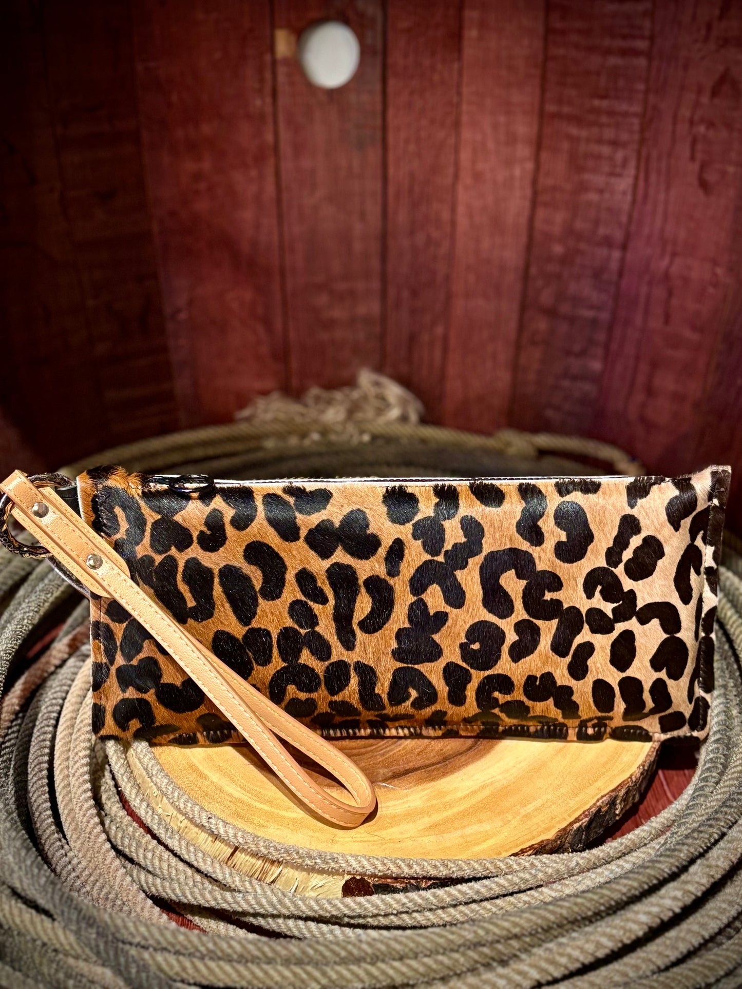 Fur Clutch- Trulli Leathers