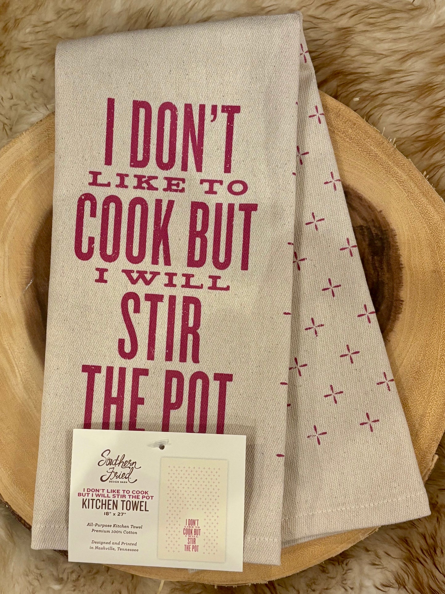 I Don't Like to Cook- Kitchen Towel