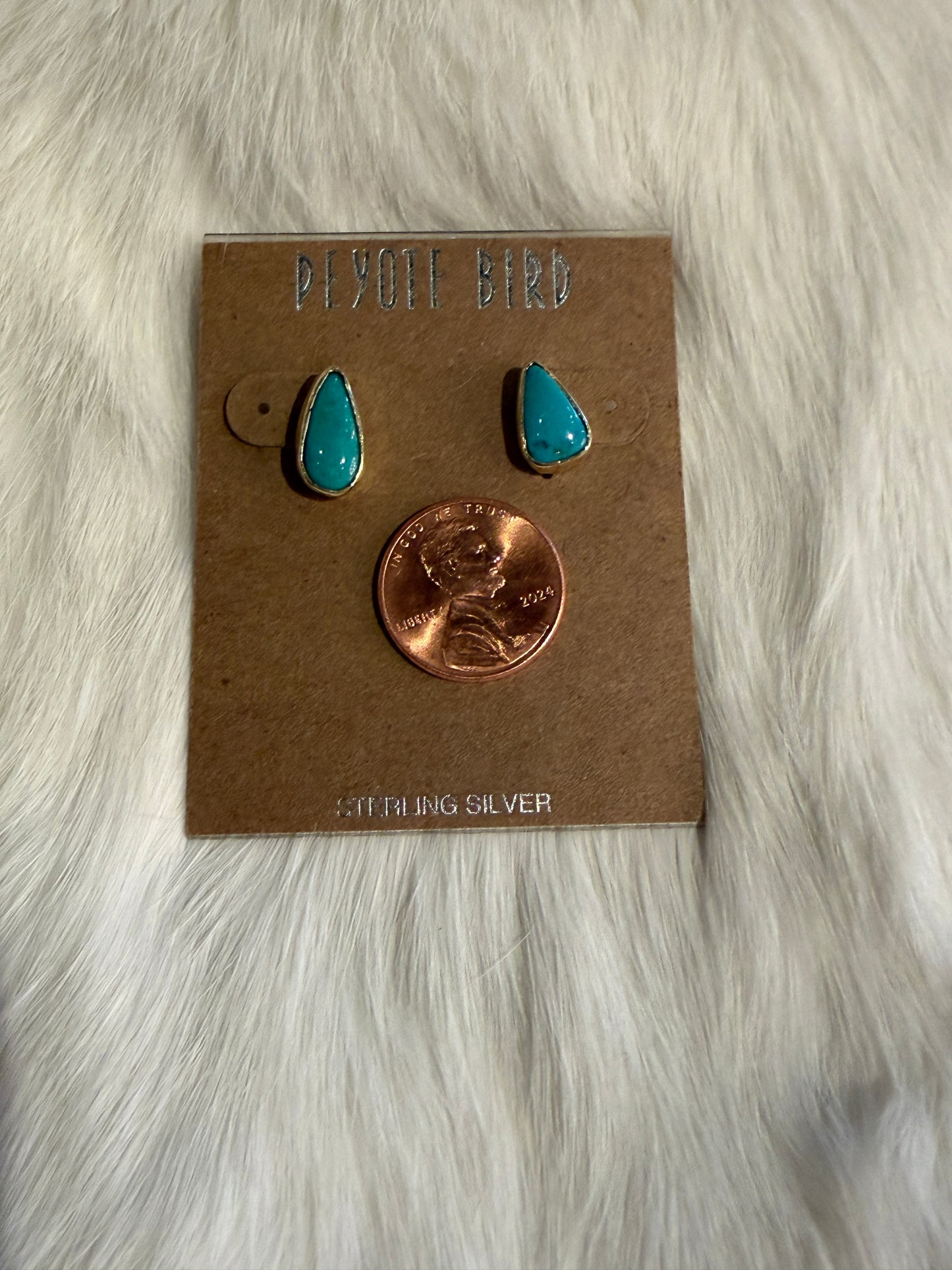 Nomad Earrings 14K Gold Studs