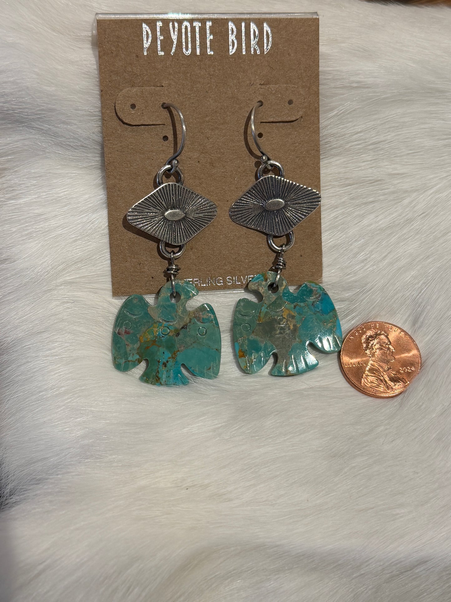 Peyote Bird Earrings