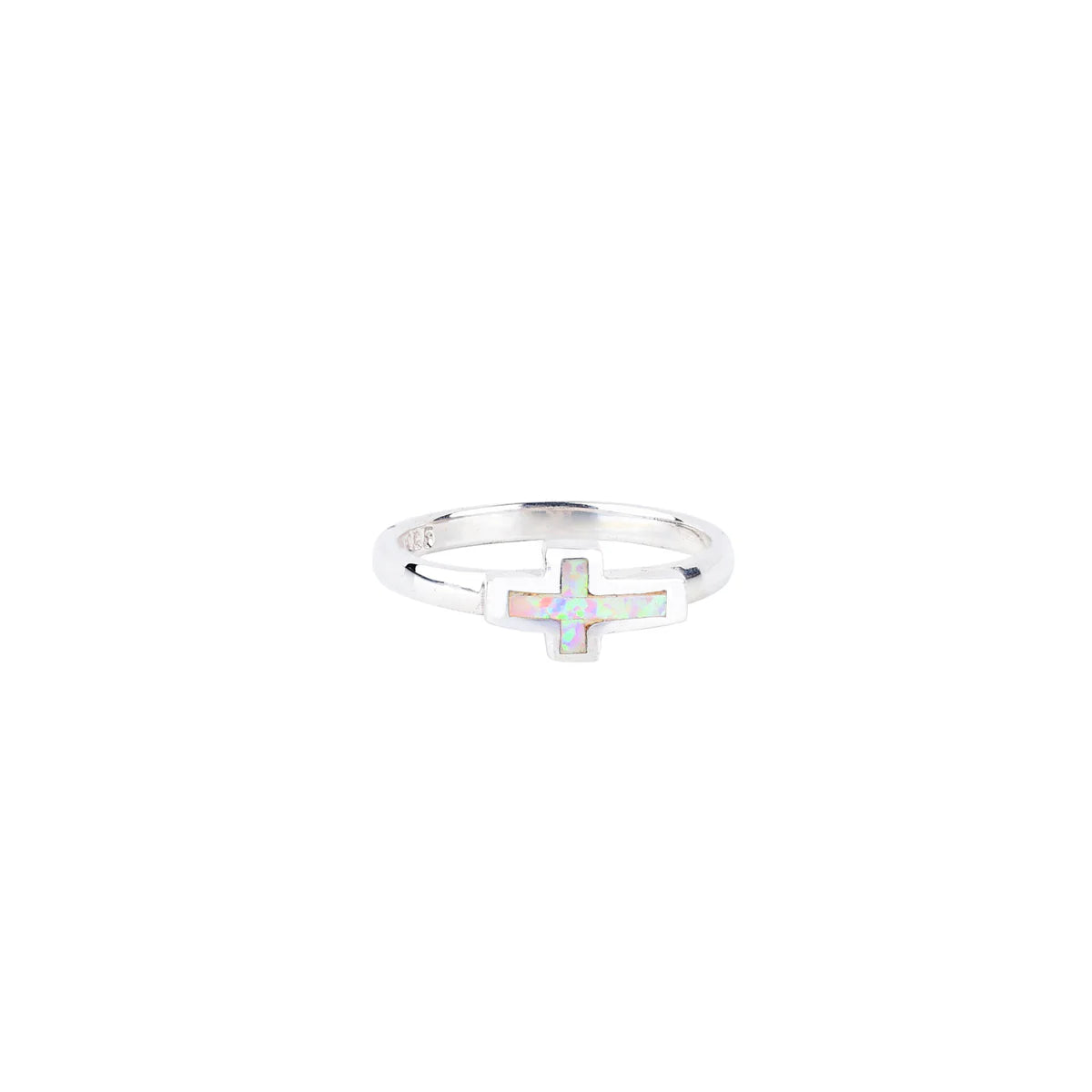 Cross Ring - Opal