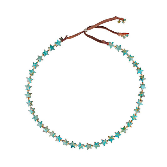 Hollywood Hatband - Green Turquoise