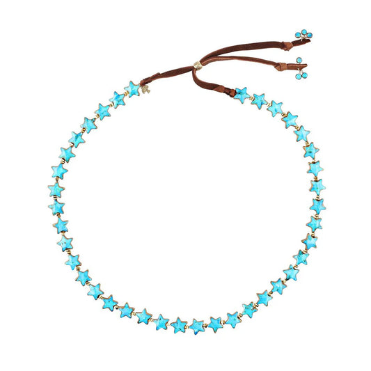 Hollywood Hatband - Blue Turquoise