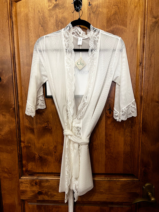 Fortuna Robe - White