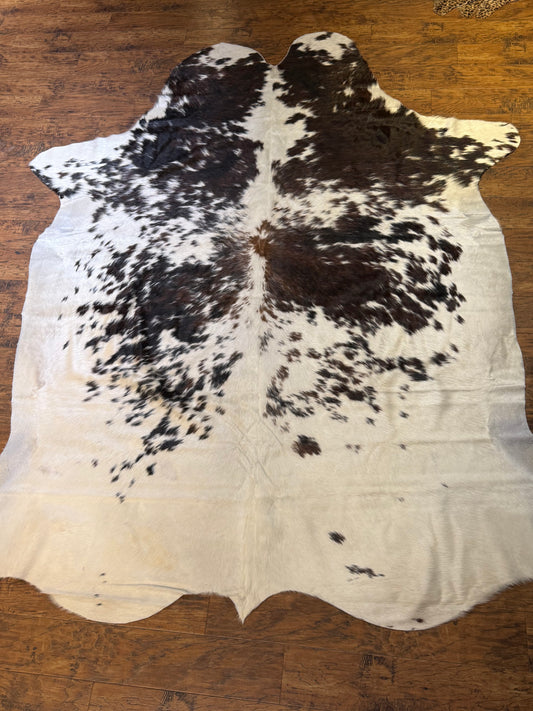 Hide White w/ Brown Speckle