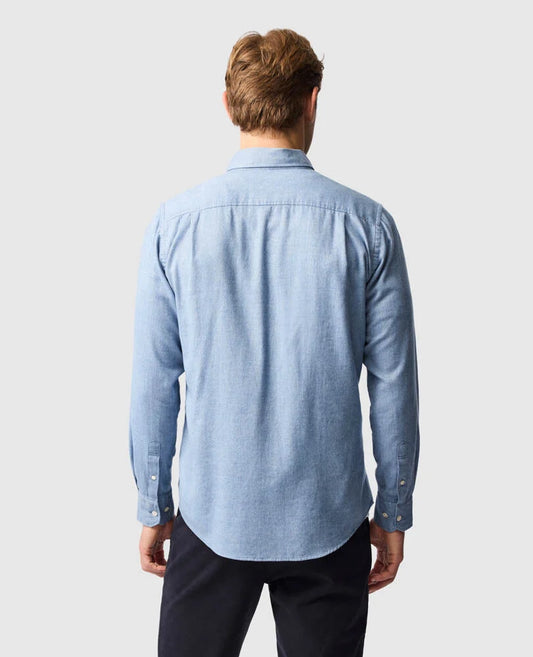 Barrhill Sports Fit Shirt - Chambray