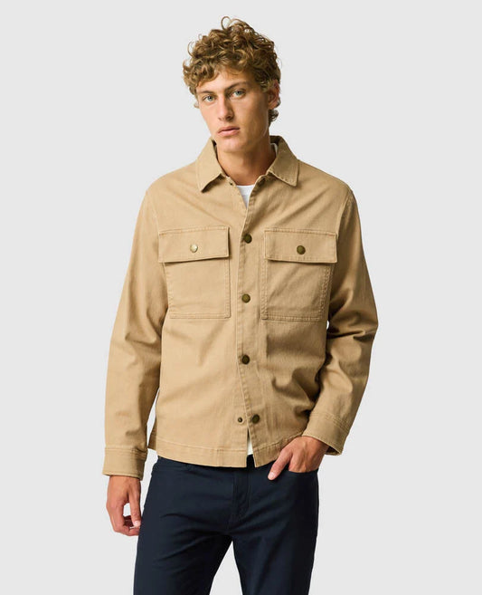 Four Rivers Shacket - Saddle