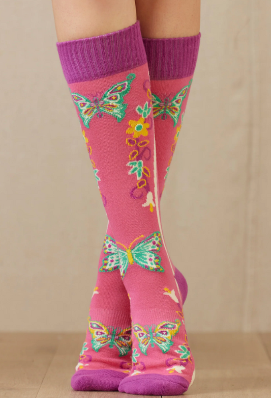 Beautiful Butterflies Socks