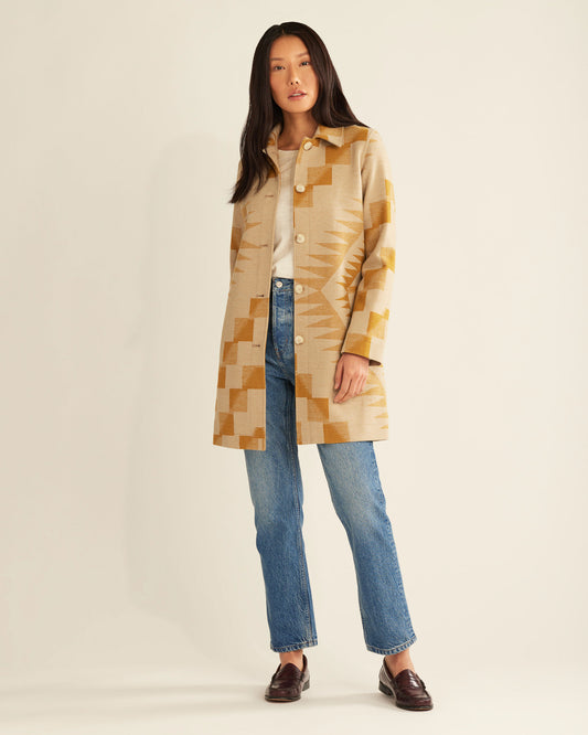Pendleton- Club Collar Wool Jacket