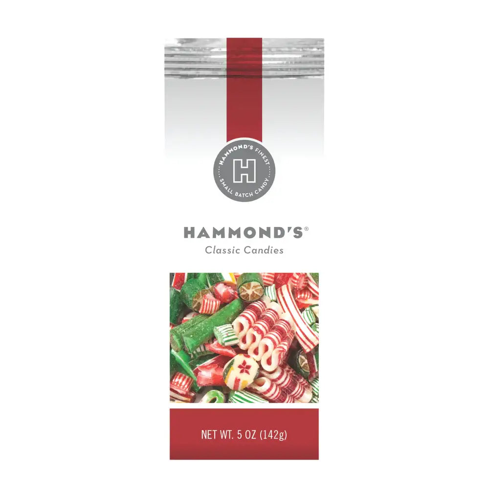 Hammond's Classic Candy - Assorted Christmas Mix - 5 oz Gift Bag