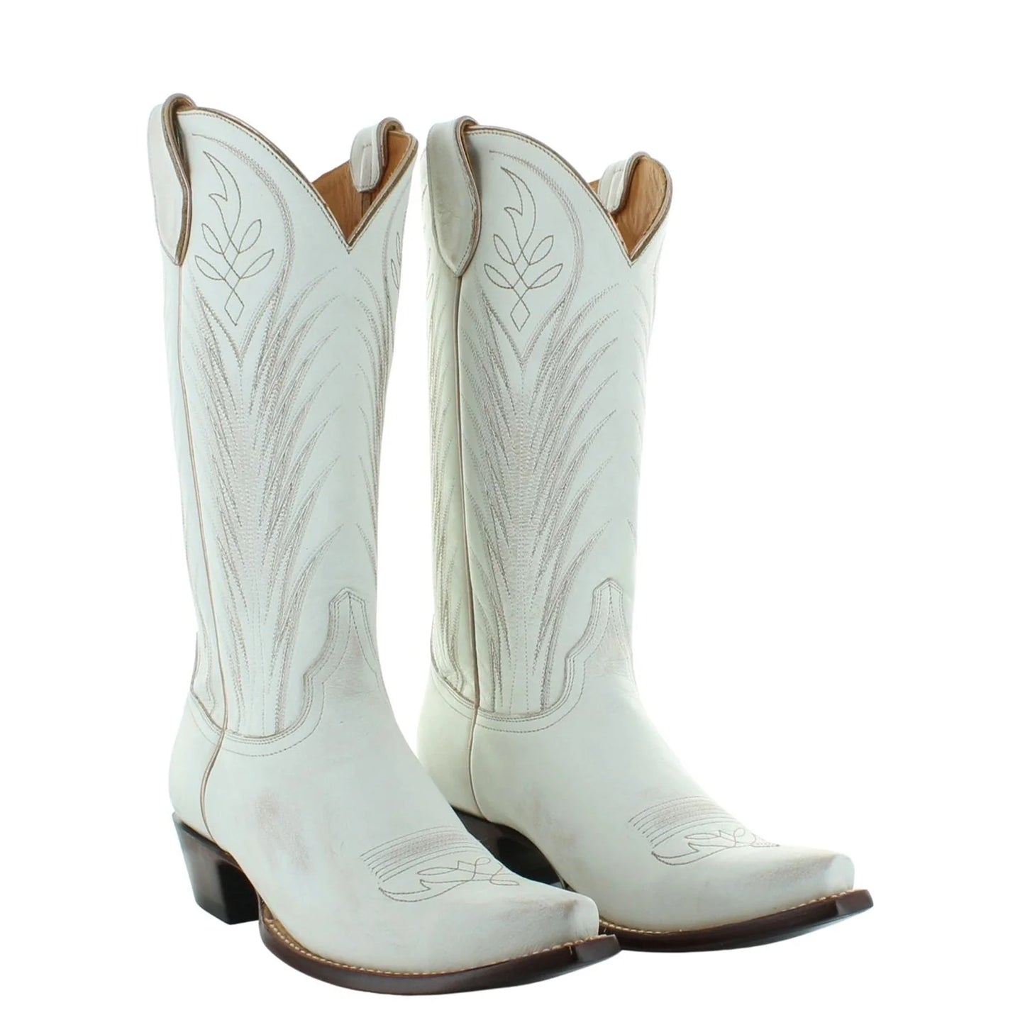 Emmer Boots - White/Beige