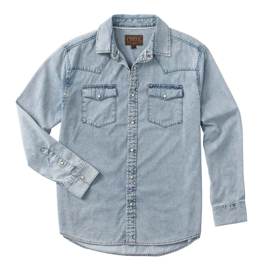 Chambray Bisley Western Shirt