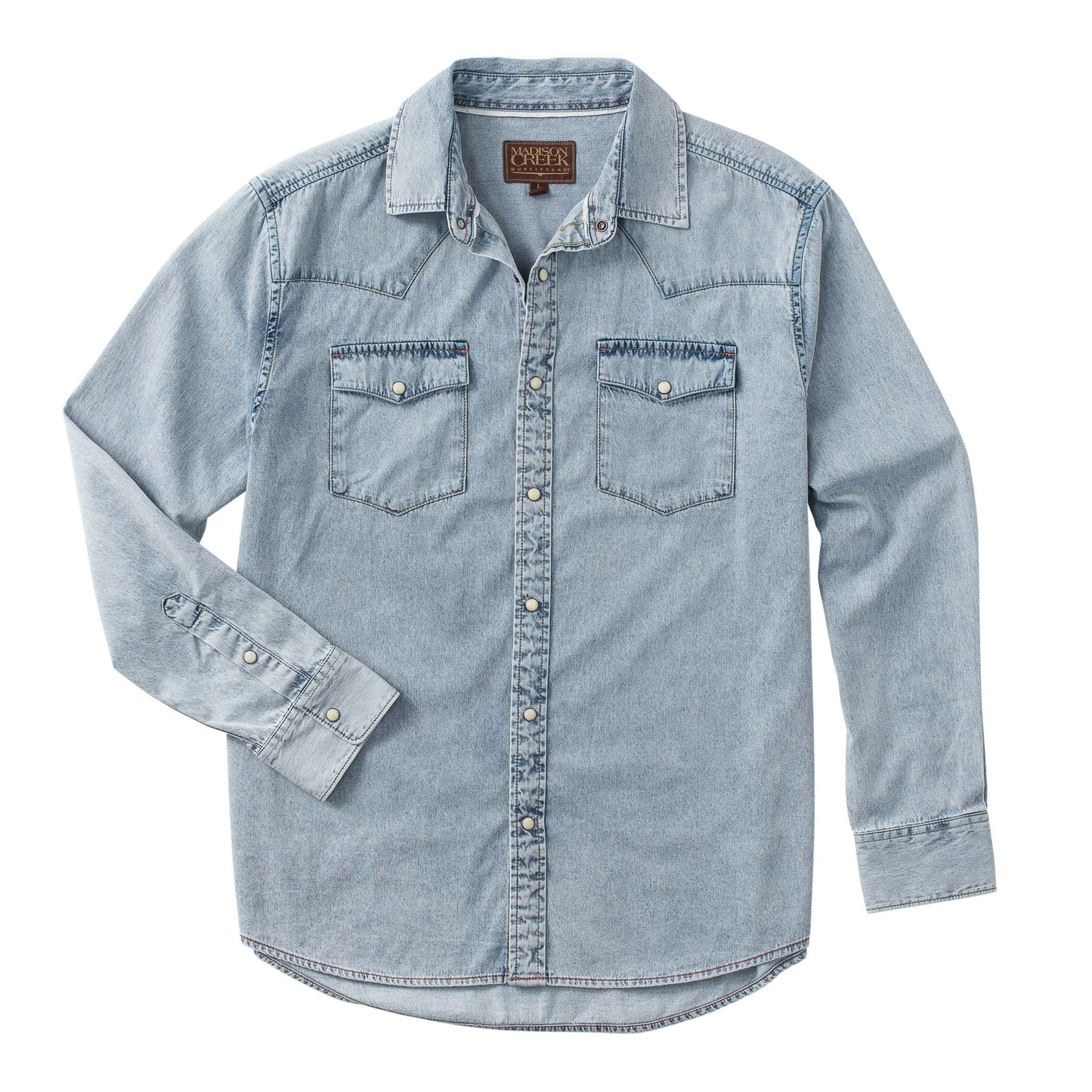 Chambray Bisley Western Shirt