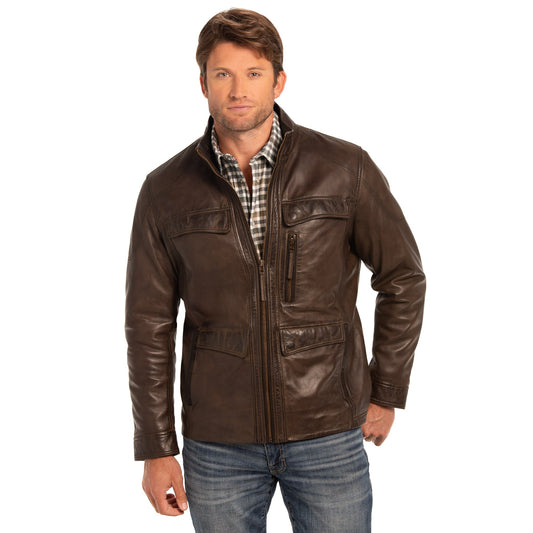Maverick Leather Jacket- Madison Creek