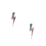 Stormy Dark Opal Stud Earrings
