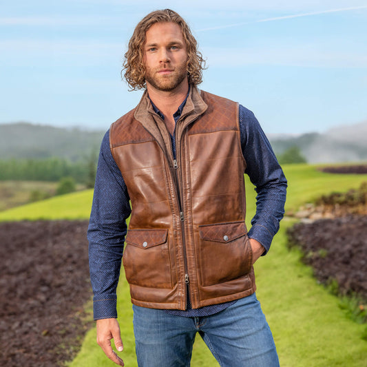 Cave Creek Leather Vest