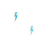 Stormy Turquoise Stud Earrings