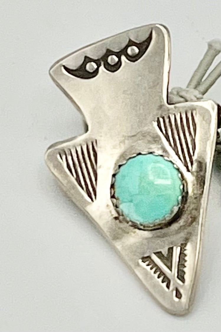 HANDCRAFTED Silver and Turquoise Brooch Hat Pins Kingman Turquoise Hat Pin - Etsy Israel main image 2
